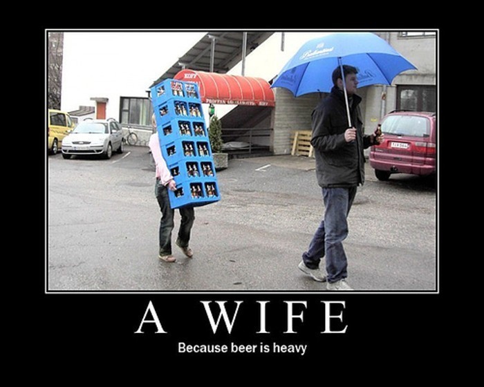 Image result for wife beer is heavy
